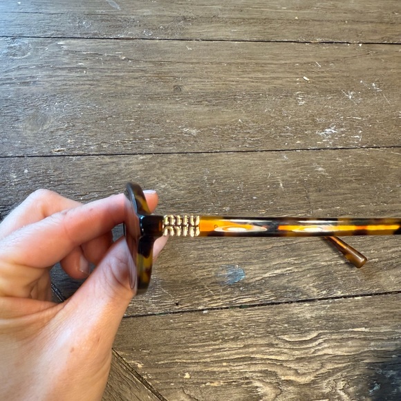 Miu Miu Brown Tortoise Sunglasses - Picture 3 of 7